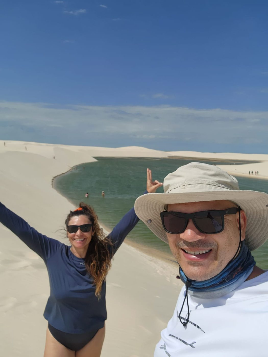 Clientes da Noz Tour nos Lençóis Maranhenses