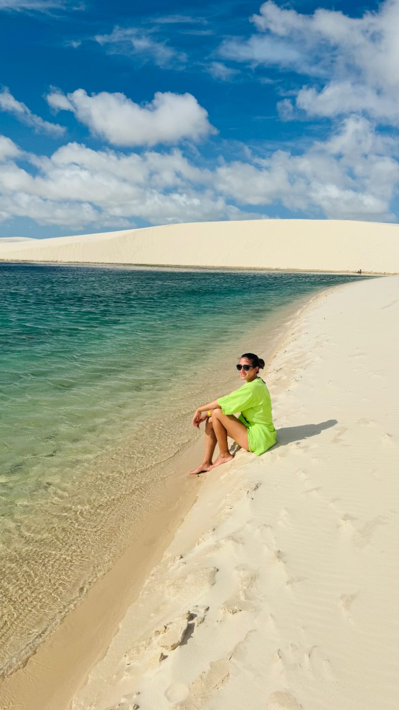 Lagoa Bonita nos Lençóis Maranhenses